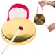 Handgong mit Holzstab Kupfer Gongs Kinder Spielzeug traditionelles chinesisches Folk Percussion