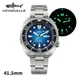 Heimdallr turtle dive watch nh36 automatische mechanische uhr saphirglas keramik lünette super c3