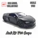 1:36 audi r8 v10 Coupé Noire Metall Druckguss Auto Modell Repilca Skala Miniatur Sammlung Fahrzeug