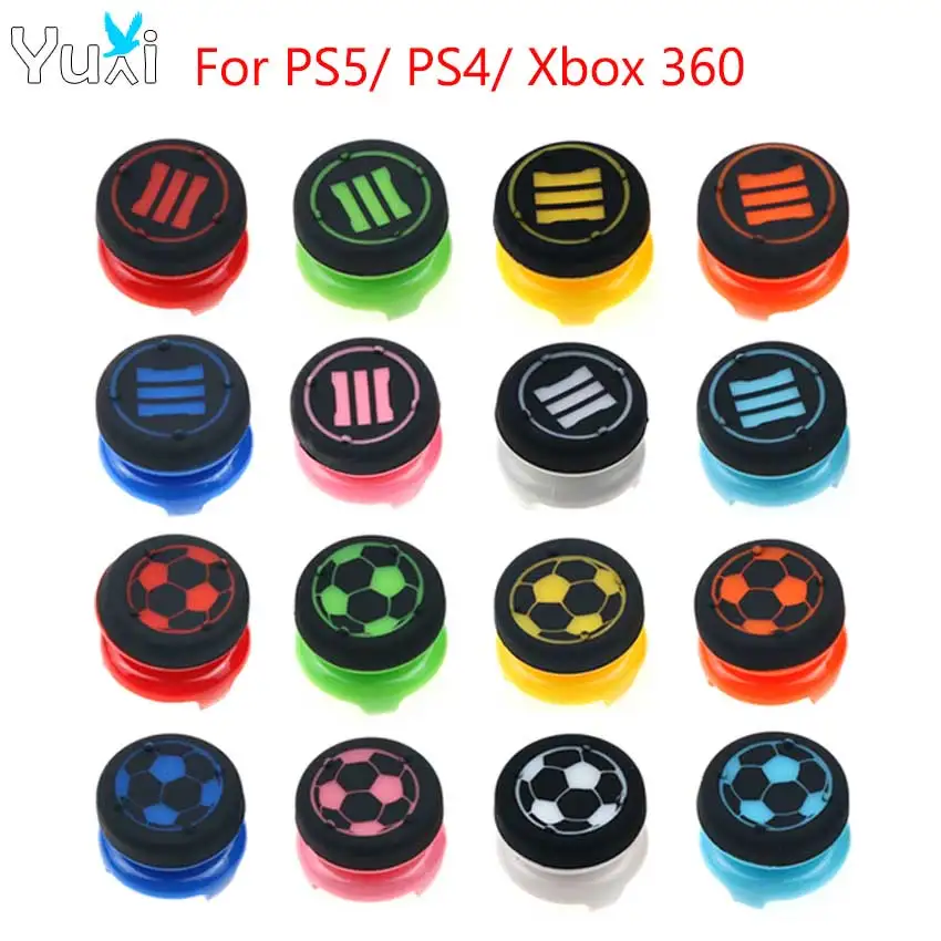Yuxi 2 stücke für ps5 ps4 switch pro controller joystick kappen erhöhte daumen griff stick joystick extender kappe für xbox 360 gamepad