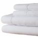 Plymouth Home Brushed Sheet - Wrinkle, Stain, & Fade Resistant Pillowcases & Sheets Microfiber/Polyester in White | Twin | Wayfair 30P-003-T-W