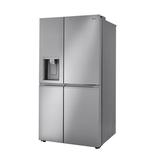 LG 27 Cu. Ft. Side-By-Side Door-In-Door Refrigerator w/ Craft Ice, Glass in Black/Gray/White | 68.88 H x 35.88 W x 34 D in | Wayfair LRSDS2706S