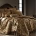 Astoria Grand Cheryle Luxury Comforter Set Polyester/Polyfill/Microfiber in Brown | Queen Comforter + 2 Shams | Wayfair