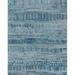 Blue 66 x 0.25 in Area Rug - Loloi Rugs Hand-Knotted Light Area Rug Polyester/Cotton/Wool | 66 W x 0.25 D in | Wayfair SOJURG-02BB005686