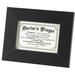 Winston Porter Swayzee Doctor's Prayer Picture Frame Plastic in Black | 6.75 H x 8.75 W x 0.05 D in | Wayfair 803BAF66BEDE4844A9BBF79AF455D905