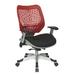 Symple Stuff Pascarella Mesh Task Chair Upholstered/Mesh/Metal in Green/Blue/Black | 27.25 W x 24 D in | Wayfair 48C5433FC2B44FE6BC279EDE727B735B