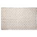 White 96 x 0.5 in Area Rug - George Oliver Beehive Modern Collection 100% Jute Reversible Area Rug Cotton/Jute & Sisal | 96 W x 0.5 D in | Wayfair