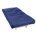 Twin 8" Foam Mattress - Alwyn Home Harding Cold Futon Polyester in Blue | 74 H x 38 W 8 D Wayfair E59E41F592624E3FB27448899D1AFAE6