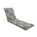 Alcott Hill® Paisley Indoor/Outdoor Chaise Lounge Cushion Polyester in Gray | 3 H x 23 W x 80 D in | Wayfair FC628899AD2449F9A6862BE6B565B226