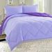 Latitude Run® Azed Reversible Comforter Set Polyester/Polyfill/Microfiber in Indigo | King Comforter + 2 King Shams | Wayfair