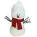 Northlight Seasonal Snowman w/ Scarf Christmas Tabletop Decor | 24.5 H x 17.5 W x 11.75 D in | Wayfair 32584392