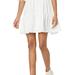 Cinq Ã Sept Women's Lynn White Cotton Bow Detail Mini Dress - White