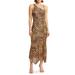 Alice + Olivia Harmony Leopard Print Chain Strap Slipdress