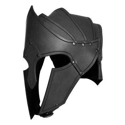 Retro Vintage Gothic Medieval Armor Helmet Warrior Knight Ritter Viking Valhalla Men's Women's Solid Color Halloween Masquerade Performance Halloween Stage Adults All Seasons