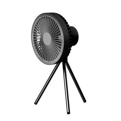 Portable Camping Fan – Rechargeable Battery Operated USB Fan with LED Light and Hook for Tent, Outdoor, Emergency Use