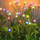1 pz, luci lucciole da giardino ad energia solare, luci solari esterne impermeabili, luci lucciole solari ondeggianti starburst, luci da giardino lucciole per luci decorative esterne paesaggistiche
