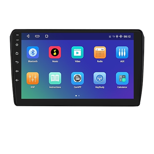 per audi a3 2003-2013 android 10.0 autoradio navigazione per auto stereo multimediale lettore per auto radio gps 9 pollici ips touch screen 1 2 3g ram 16 32g supporto rom ios carplay wifi bluetooth 4g