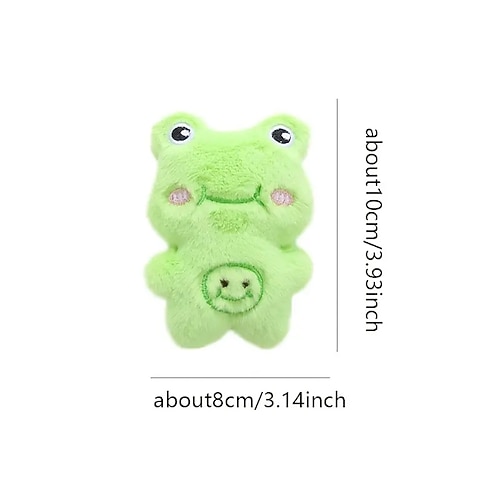 Giochi morbidi Peluche Giocattolo interattivo Giocattolo Squeak Giocattolo con erba gatta con Duraturo Rilascio di pressione Addestramento di animali domestici Giocattolo da dentizione Giocattolo per