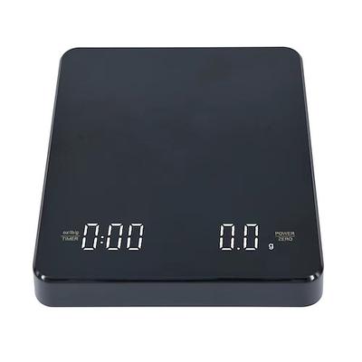 ricarica della batteria integrata bilancia elettronica timer automatico integrato versare sopra l'espresso bilancia da caffè intelligente bilancia da cucina 3 kg 0,1 g