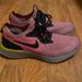 Nike Shoes | Nike Flyknit Epic React Running Shoes Pink/Black | Color: Black/Pink | Size: 8.5