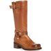 Berrit Mid-shaft Buckled Moto Boots - Brown - Steve Madden Boots