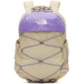 Beige & Purple Borealis Backpack - Pink - The North Face Backpacks