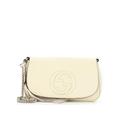 Gucci Leather Crossbody Bag: White Bags