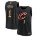 "Men's Fanatics Branded Max Strus Black Cleveland Cavaliers Fast Break Replica Player Jersey - Statement Edition"