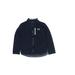 Under Armour Track Jacket: Below Hip Blue Print Jackets & Outerwear - Kids Girl's Size Medium