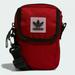 Adidas Bags | New Adidas Unisex Adult Utility Festival Crossbody Black Red Bag 5" X 7" | Color: Black/Red | Size: 5 X 7 In