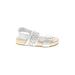 MICHAEL Michael Kors Sandals: Slip-on Chunky Heel Bohemian White Solid Shoes - Kids Girl's Size 6