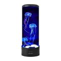 NESZZMIR Lava Lamp LED with 7 Color Changing Light Round Aquarium Lamp Night Lamp