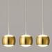 Modern Dimmable Pendant Light fixtures Mini Island Pendant Lighting for Kitchen Island Dinning Room Bedroom Bar Kitchen Island Ceiling Hanging Light Fixtures(black-3-Pack)