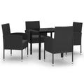 Andoer parcel Chairs - 3099614 Set Patio SetPatio Set Table And Patio Furniture Set 5 Piece Jiaocha PieceLawn Zeyuan Barash Chair Seat Furniture Balcony Dinner Table 0121008c Vidaxl