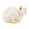 AntiGuyue Cat Statue Plastic Cats Statue Cat Statue for Garden Cat Garden Statue Cat Figurine