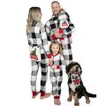 Lazy One Flapjacks Matching Christmas Pajamas for the Dog Baby & Kids Teens and Adults (Tailgate Medium)