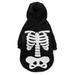 Solid Glow Skull Halloween Dog Costume Pet Carnival Holiday Dress - l