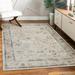 BNM Indoor Area Rug Non-Slip Backing For Kids Or Pets Entryway Living Room Kitchen Dorm Bedroom Hallway Machine Washable Rugs Floor Cover Floral Scroll Home Decor 7 X 10 Cream