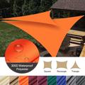 YEAHMART Sun Shade Sail Rectangle/Triangle/Square Canopy Shades for Outdoor Patio Pergola Cover Sunshade Sails UV Blocking Canovas Covers