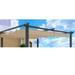 Replacement Canopy Top Fabric for 10x10 Ft Outdoor Patio Retractable Pergola Sunshelter Pergola Canopy-Khaki