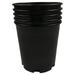 5-Pack 1 Gallon Premium Black Plastic Nursery Plant Container Garden Planter Pots (1 Gallon)