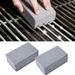 WOVTE 4Pcs BBQ Grill Cleaning Brick Block Barbecue Cleaning Stone BBQ Racks Stains Grease Cleaner BBQ Tools Kitchen Gadgets decorates