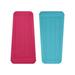 EIOKIT 2 Pack Silicone Heat Resistant Travel Mat Pouch for Hair Straightener Crimping Iron Hair Curling Iron Hair Curling Wand Flat Iron Hair Waving Iron and Hair Styling Tools (Hot Pink&Sky Blue)