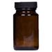 Alvkcefs Dark Brown Wide Mouth Glass Bottle Lightproof Health Products Separate Bottling