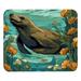 Platypus Square Non-Slip Rubber Bottom Printed Desk Mat Mouse Mat Gaming Mousepad Desk Pad - 8.3x9.8 Inch Suitable for Office and Gaming