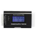 Computer Power Supply Tester LCD Display Aluminum Alloy Support 20/24Pin ATX SATA