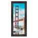 12x54 Frame Black Barnwood Picture Frame - Modern Photo Frame Includes UV Acrylic Shatter Guard