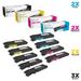 LD Compatible Replacements for Dell Color Laser C2660dn & C2665dnf Set of 9 High Yield Toner Cartridges: 3 593-BBBU Black 2 593-BBBT Cyan 2 593-BBBS Magenta 2 593-BBBR Yellow