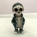 1pc Cool Halloween Skeleton Dwarf Statue Doll Resin Ornament for Courtyard Garden and Yard Decor - Perfect Gift for Holidays and Outdoor Decor