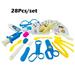 Specollect Toy Doctor Kit for Kids Dentist Toy 38 Pieces Pretend Play Doctor Set Pretend Play Dentist Tools Set for Kid